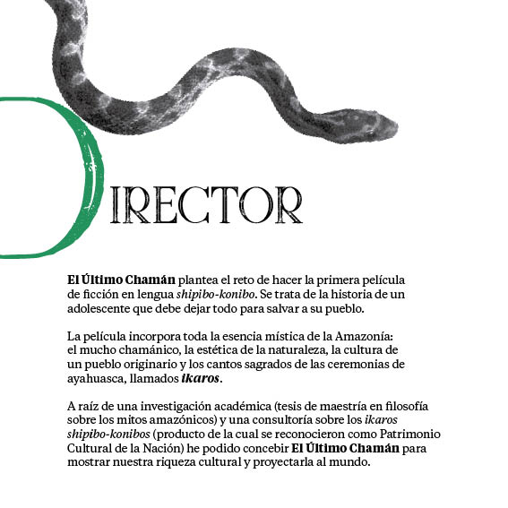 El Ultimo Chaman - Brochure 20x20 - 20227